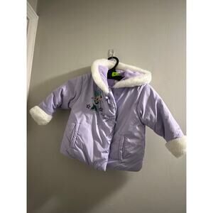 Disney Baby Minnie Mouse Purple winter jacket size 18 months